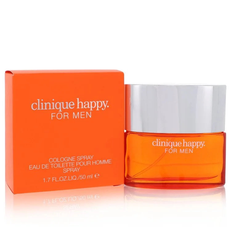 1.7oz Happy Cologne Spray for Men by Clinique – Fresh, Energizing, and Uplifting