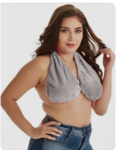 Women's Neck Wrapped Breast Towel