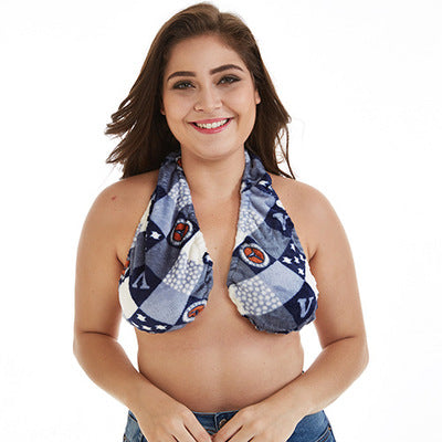 Women's Neck Wrapped Breast Towel