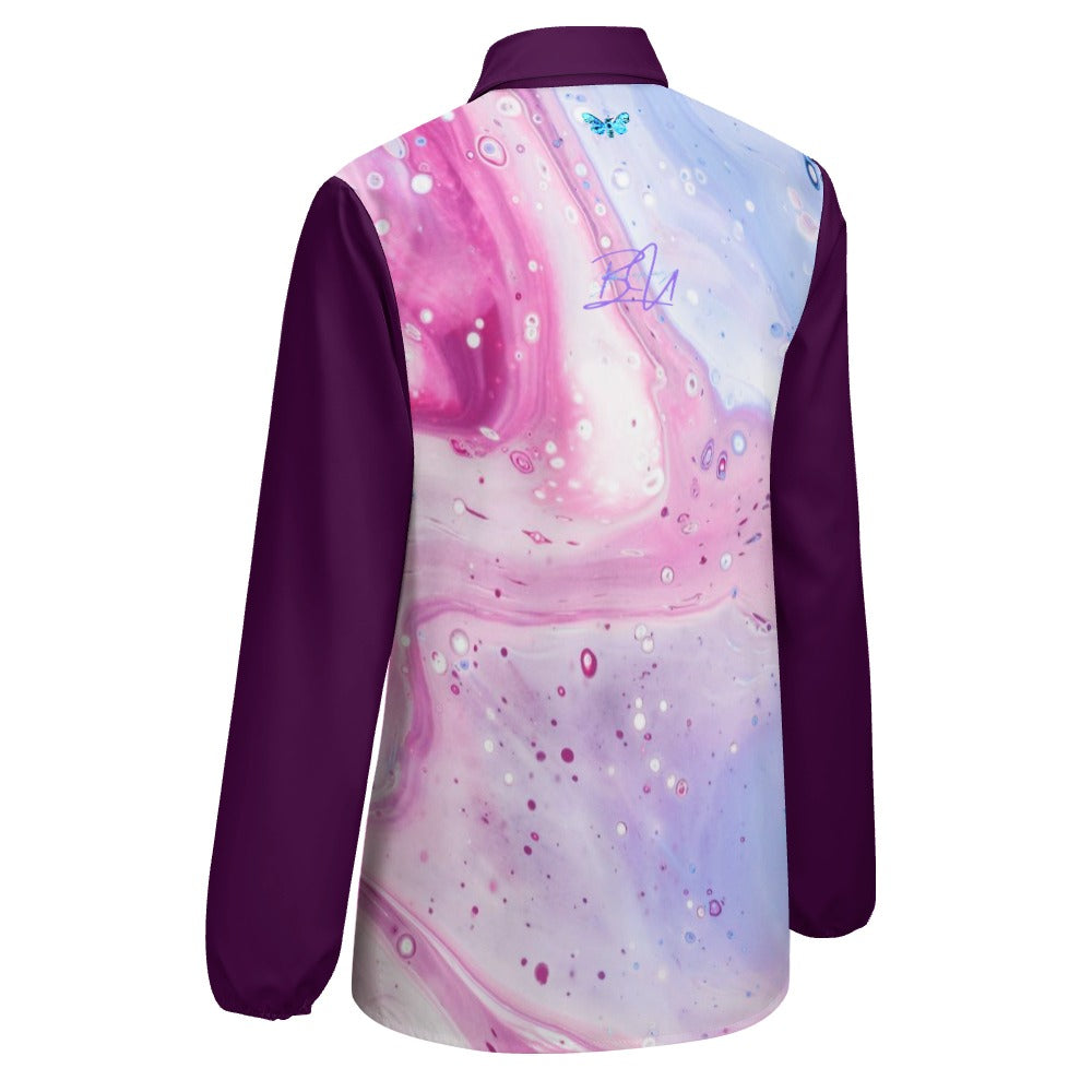 BU Versatile Business Casual Long Sleeve Blouse - Premium Vintage Women's Top