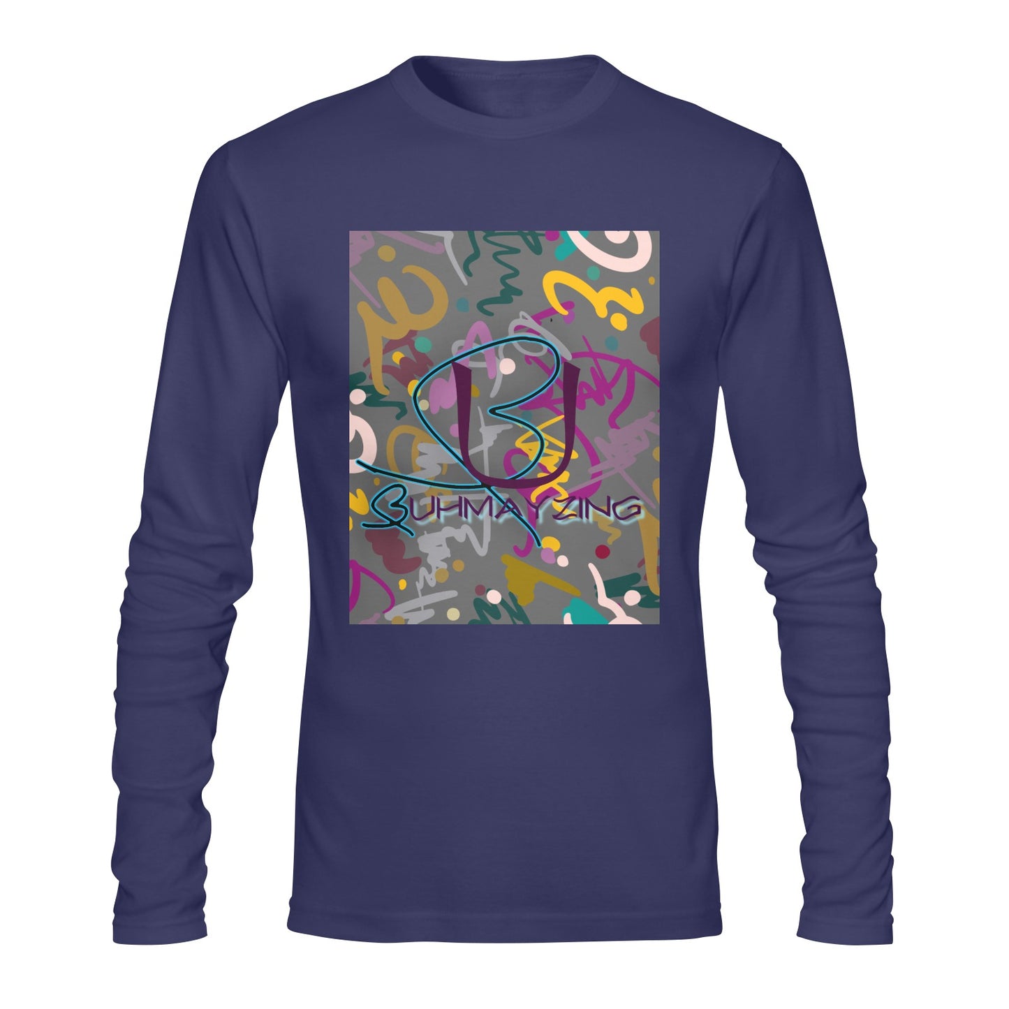 Custom Gildan Men's Long sleeve T-shirt T08