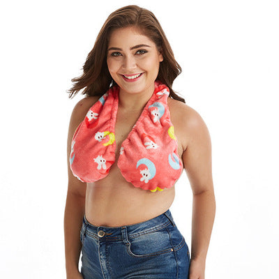 Women's Neck Wrapped Breast Towel