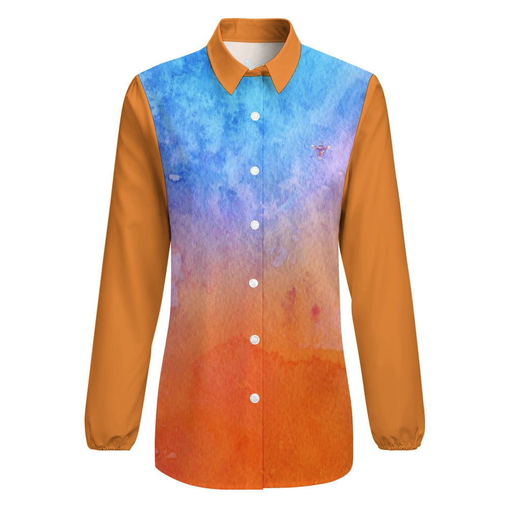BU Versatile Business Casual Long Sleeve Blouse - Premium Vintage Women's Top