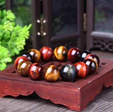 Unisex Natrual Tiger Eye Bracelet
