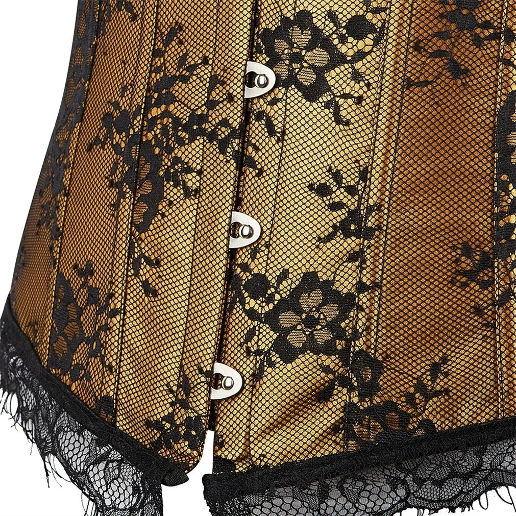 Indulge in the ultimate seduction with our Luxury Women's Chic Summer Sheer Sleeve Corset. Made from the finest materials, this corset features sheer sleeves and a figure-hugging design that will accentuate your curves and leave you feeling empowered and irresistible.