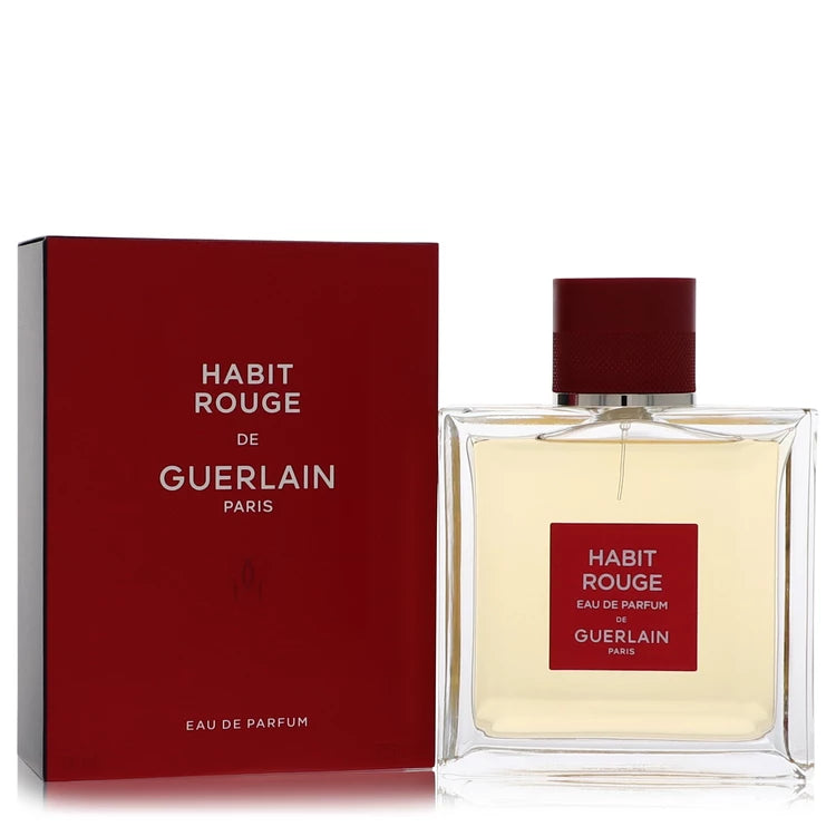 Habit Rouge by Guerlain - 3.4oz Men's Parfum