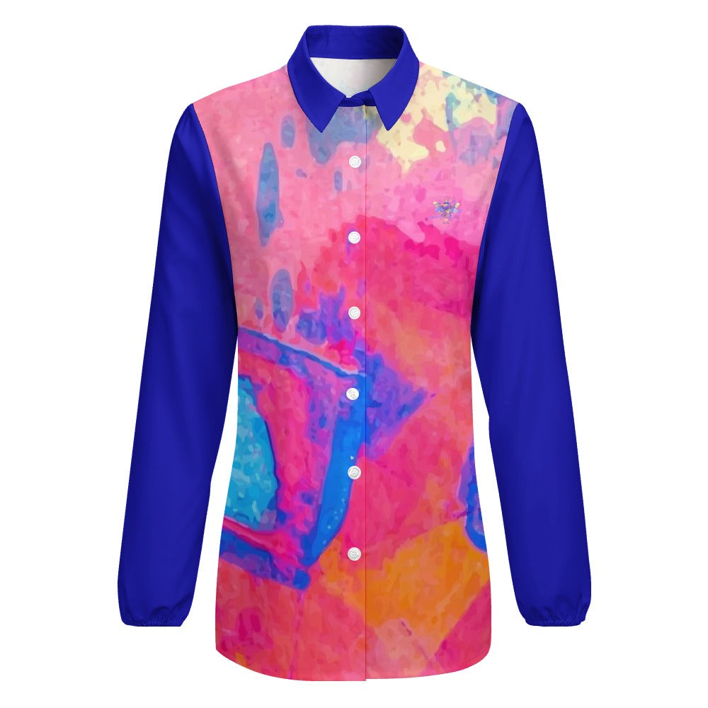 BU Versatile Business Casual Long Sleeve Blouse - Premium Vintage Women's Top