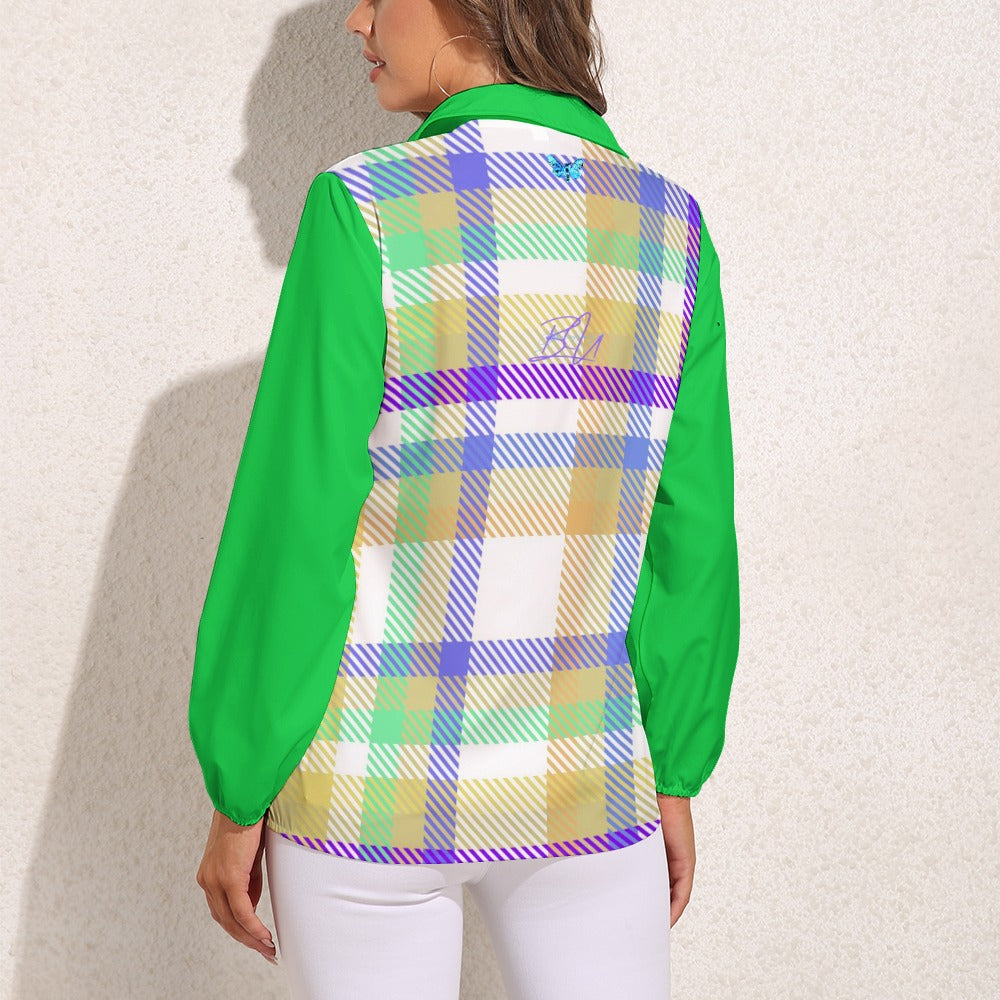 BU Versatile Business Casual Long Sleeve Blouse - Premium Vintage Women's Top