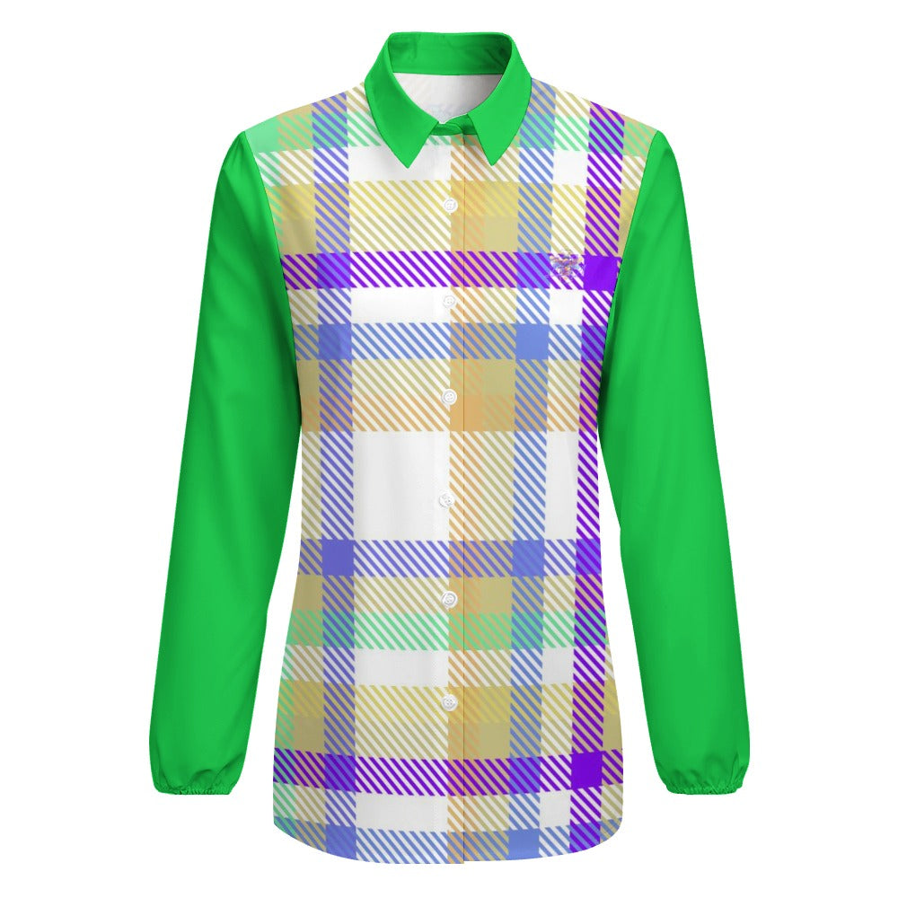 BU Versatile Business Casual Long Sleeve Blouse - Premium Vintage Women's Top