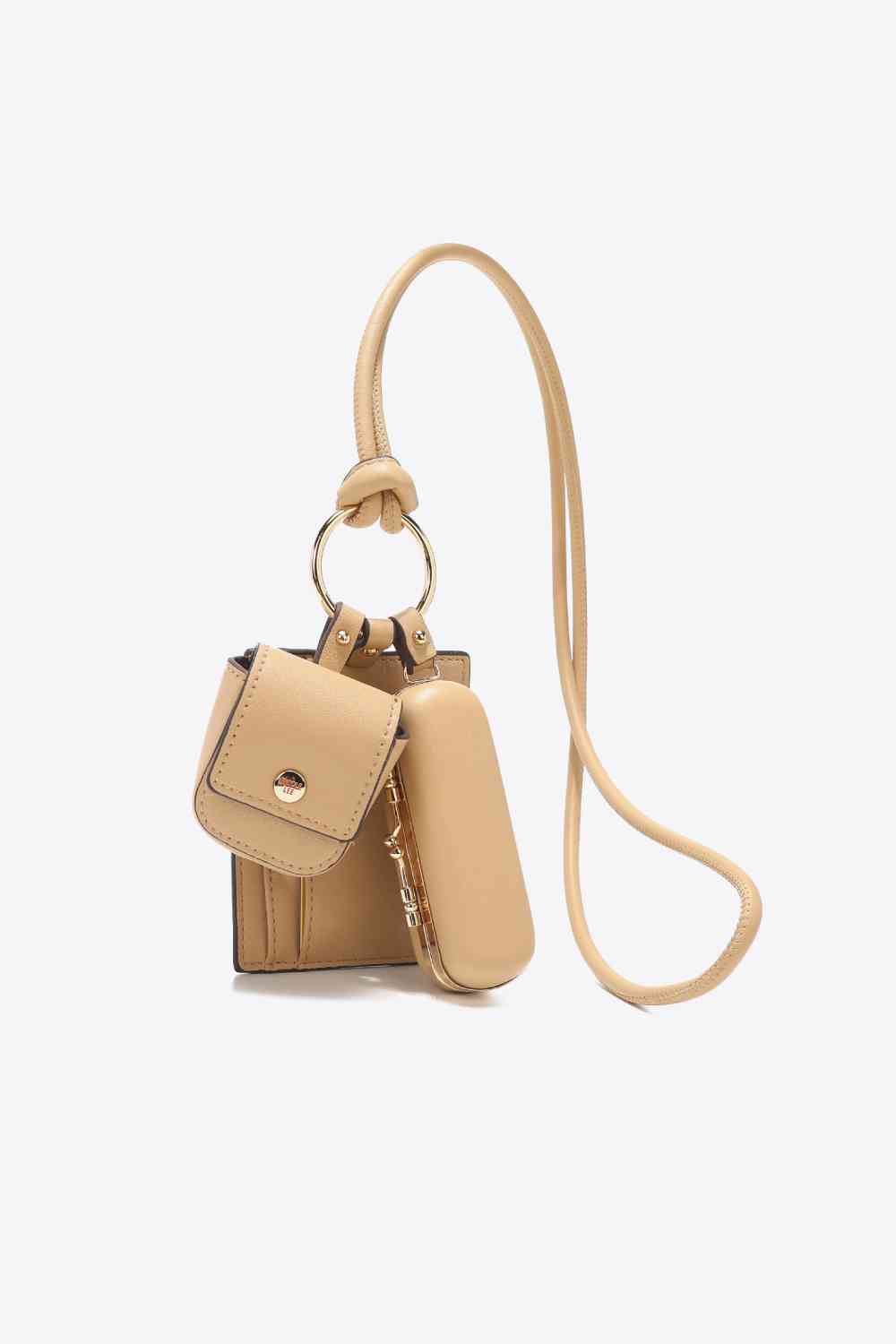 Fabulous Women's Vegan Leather 3-Piece Lanyard Set
