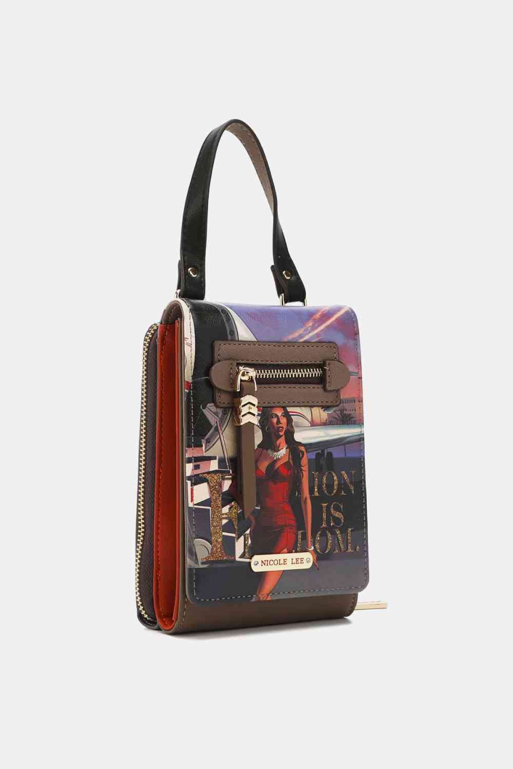 Modern Women's Small Crossbody Wallet