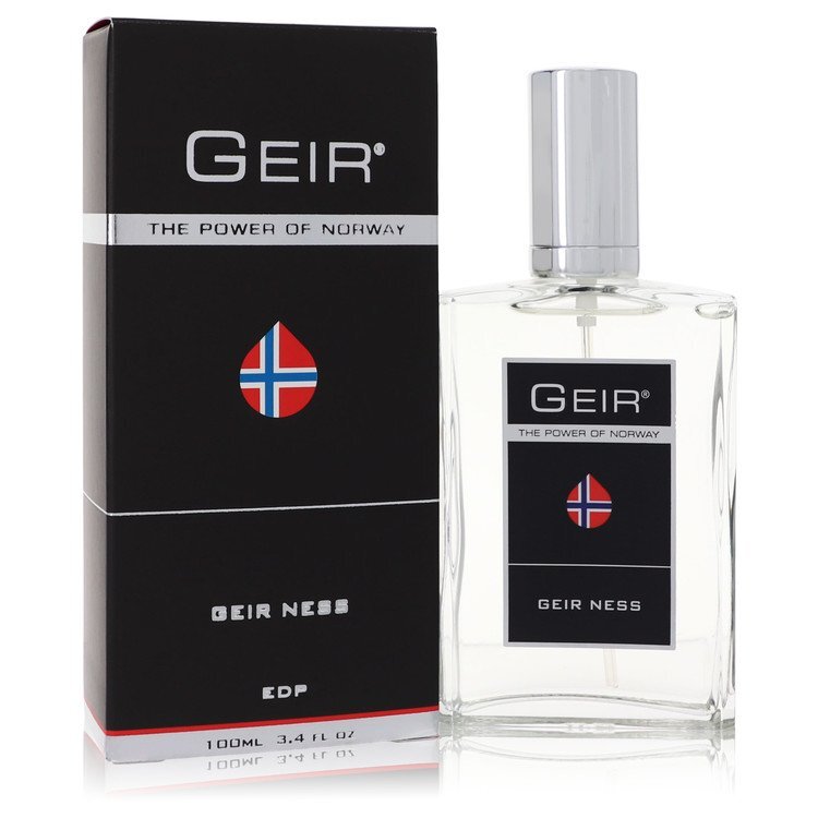 Discover the embodiment of Nordic elegance with Geir by Geir Ness Men's Eau De Parfum Spray. Crafted to capture the rugged allure of the Scandinavian landscape, this fragrance resonates with notes of crisp mountain air, infused with hints of invigorating citrus and warm woods. Immerse yourself in the essence of sophistication and strength as you embark on an olfactory journey inspired by the spirit of adventure.