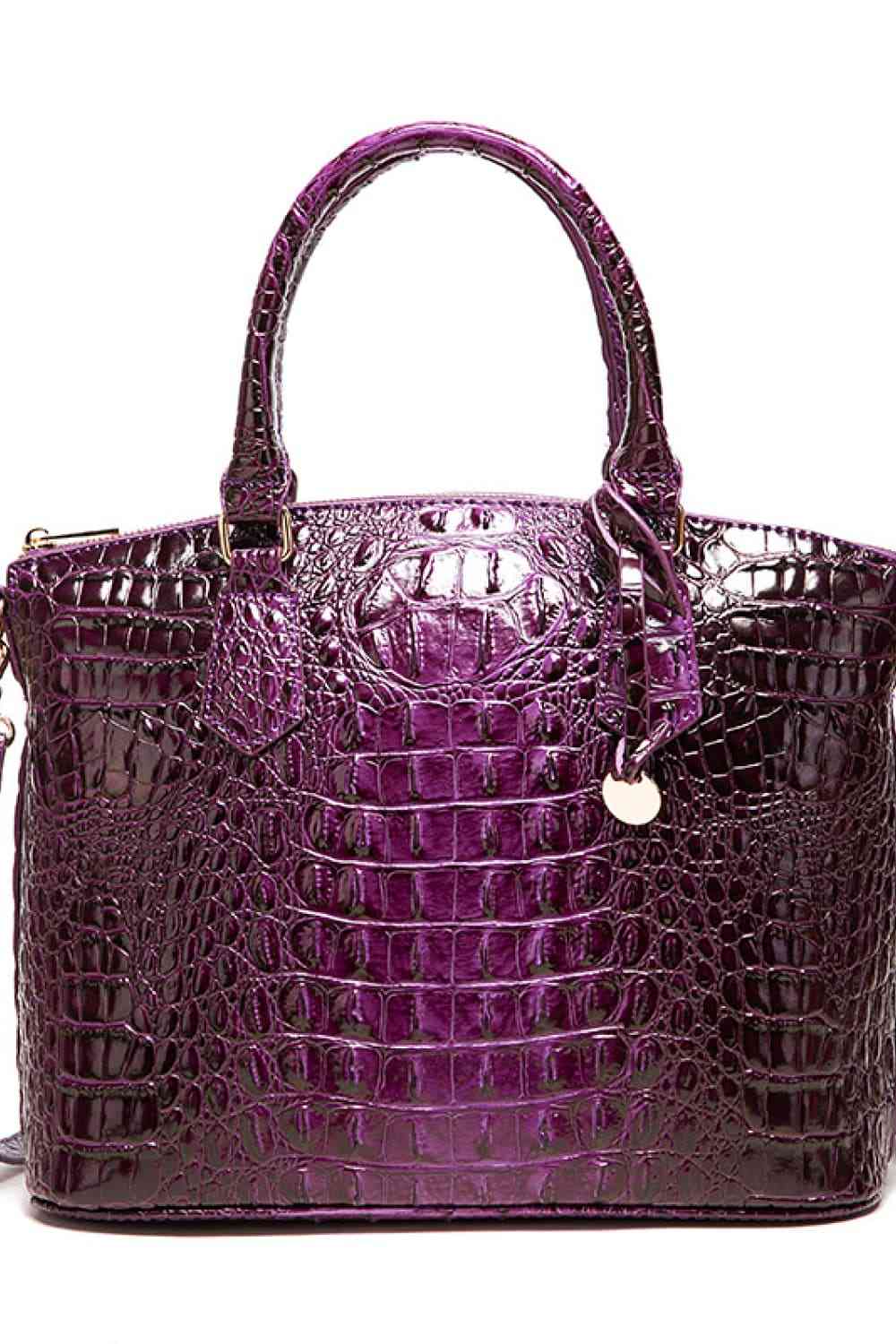 Women's Texture PU Leather Handbag