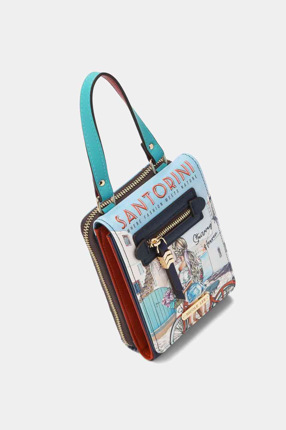 Modern Women's Small Crossbody Wallet