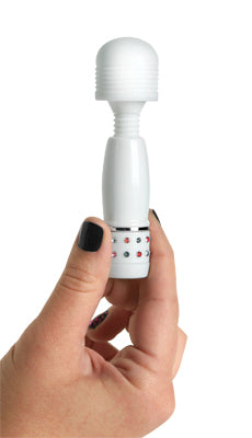 Experience sensational massage to-go with the Charmed Petite Wand! This pocket-sized powerhouse packs an ultra-strong motor to give you that full body, stimulating experience you deserve. The ergonomic design and sleek exterior of Charmed make every massage Pure Magic. Perfect for an escapade of relaxation, anytime, anywhere!