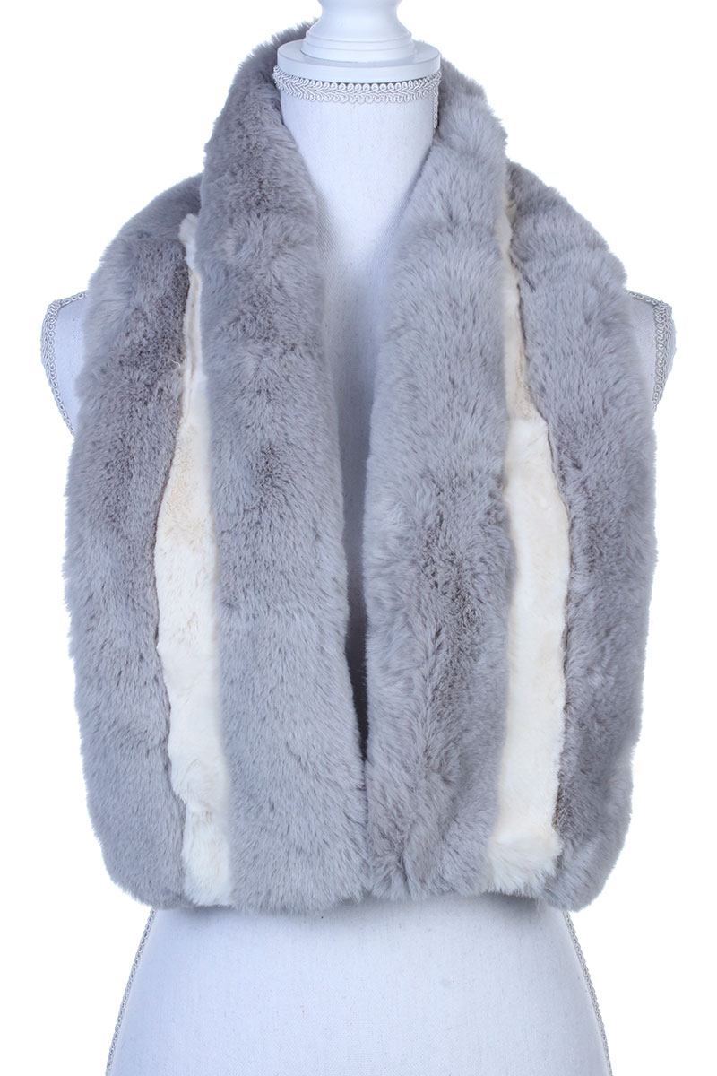Women's Two Tone Soft Oblong Scarf