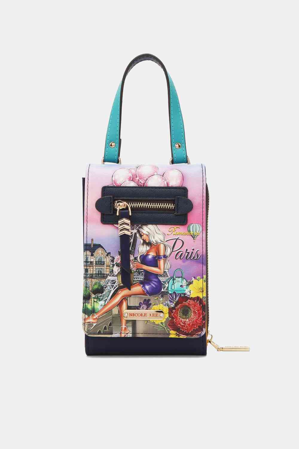 Modern Women's Small Crossbody Wallet