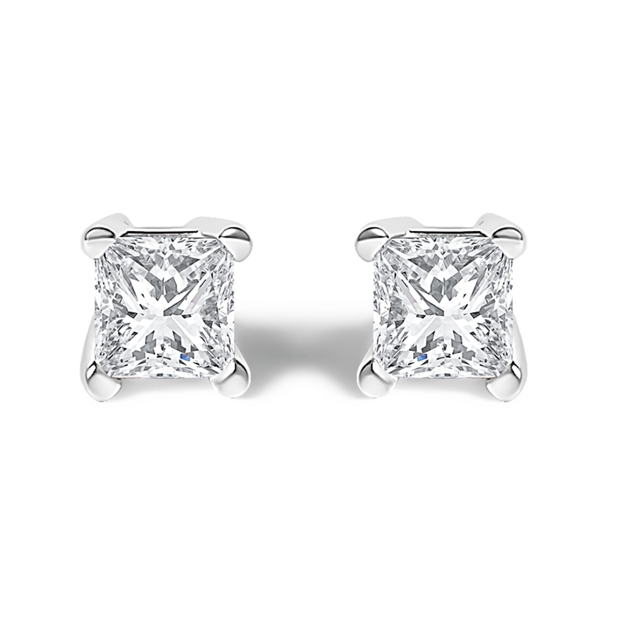 Timeless Elegance in .925 Sterling Silver Stud Earrings