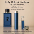 K by Dolce & Gabbana: A Bold, Masculine Adventure