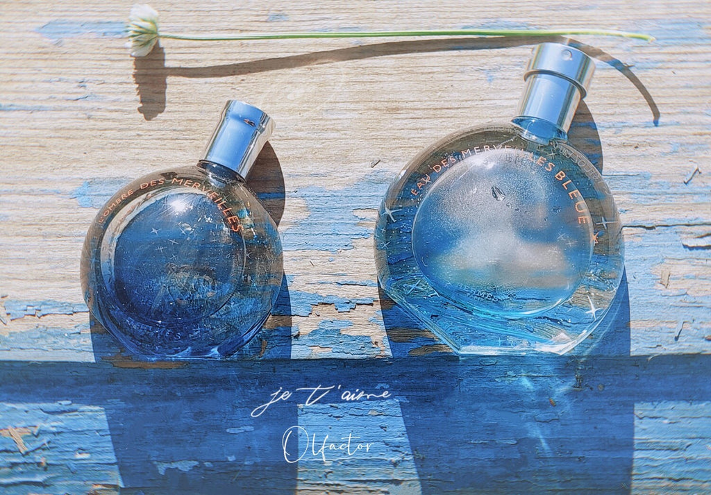 Eau des Merveilles Bleue by Hermès: Oceanic Floral Serenity