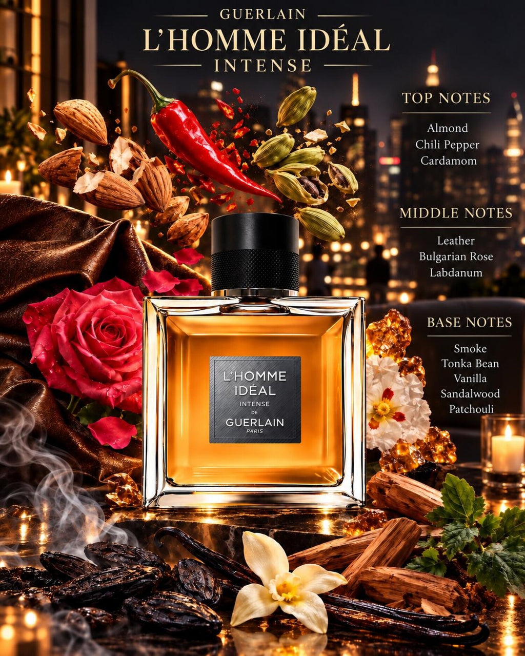 Guerlain L’Homme Idéal L’Intense: Deep, Seductive & Enduring
