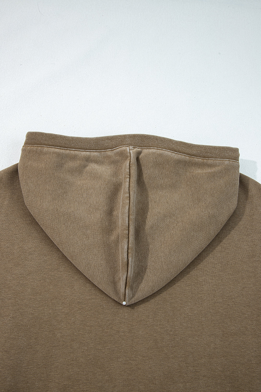 Brown hoodie with a white background