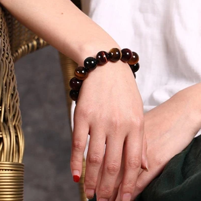 Unisex Natrual Tiger Eye Bracelet