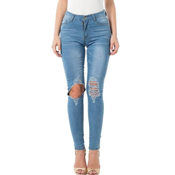 Get ready to channel your inner fashionista with our Ripped Rose Labeled Ladies Denim Jeans. Made with durable denim, these jeans feature trendy rips and a unique rose label to add that perfect touch of edginess to any outfit. Stay confident and stylish with these must-have jeans.