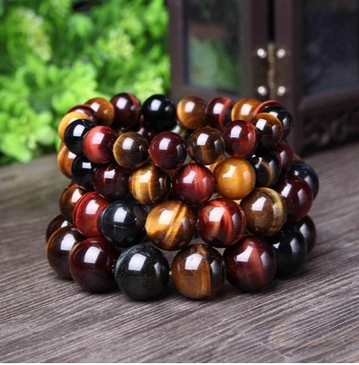 Tap into your courageous side with our Unisex Natrual Tiger Eye Bracelet. Made with natural Tiger Eye beads, this bracelet offers a unique and powerful look for both men and women. Experience the potential benefits of increased courage and confidence while wearing this stylish and natural accessory.