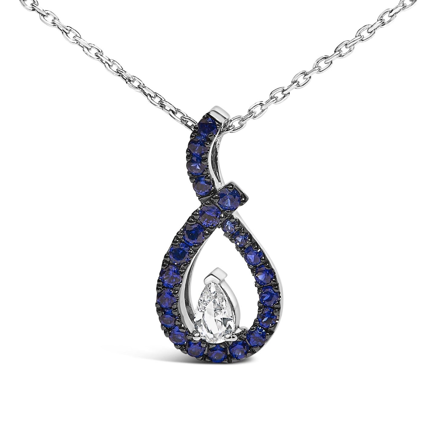 Captivating Allure: .925 Sterling Silver Pendant Necklace of Timeless Elegance