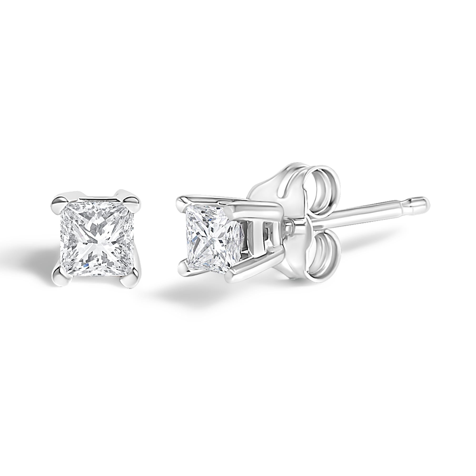 Timeless Elegance in .925 Sterling Silver Stud Earrings