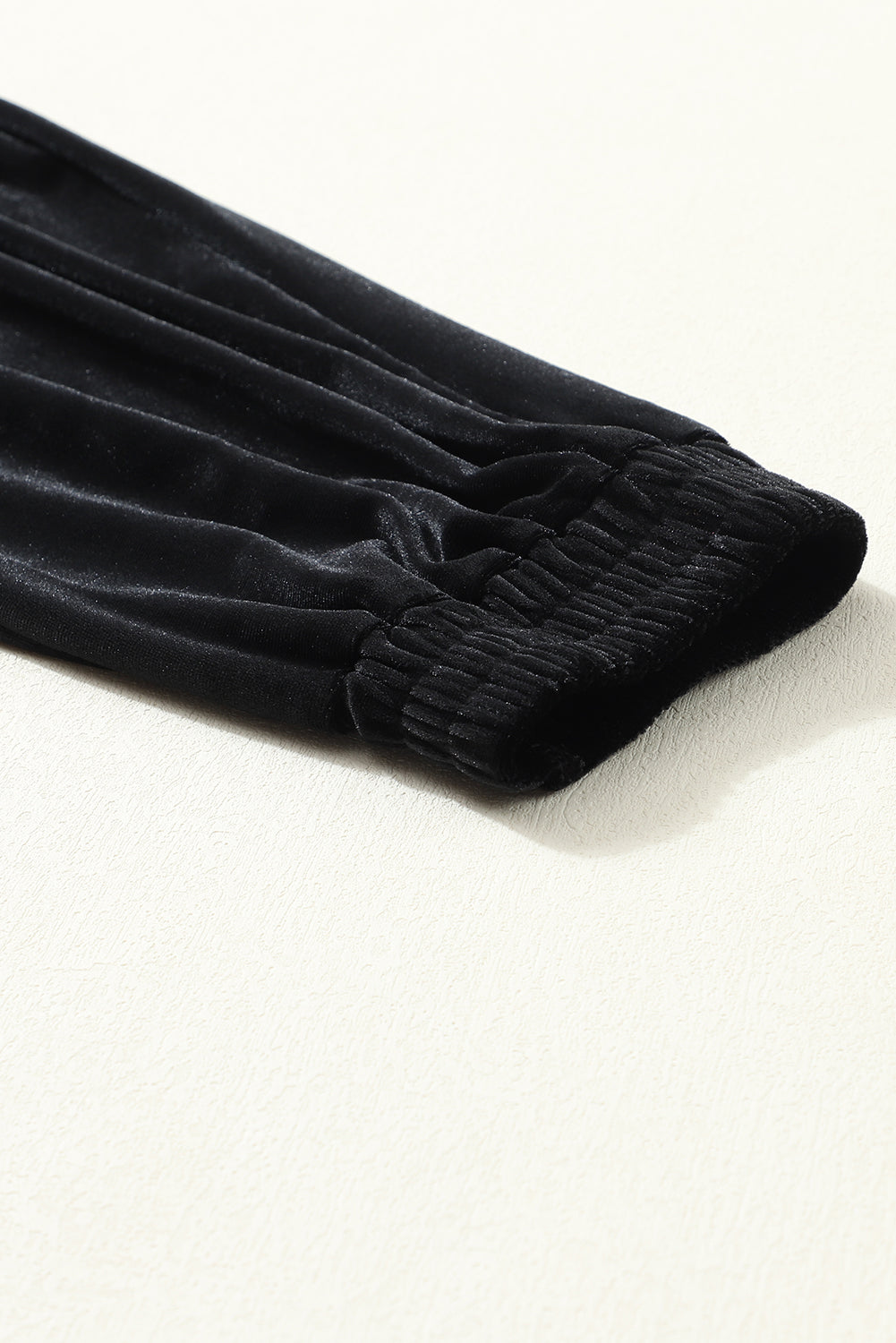 Black tights on a white background