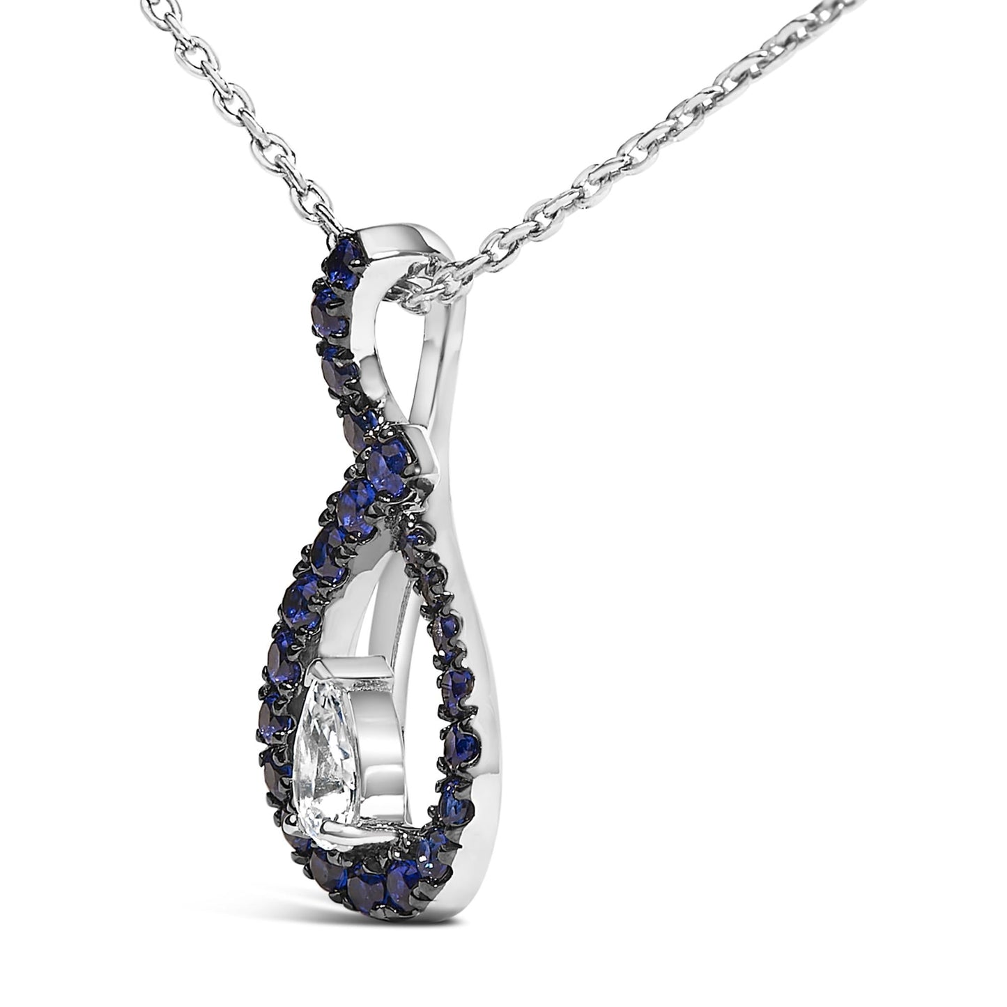 Captivating Allure: .925 Sterling Silver Pendant Necklace of Timeless Elegance