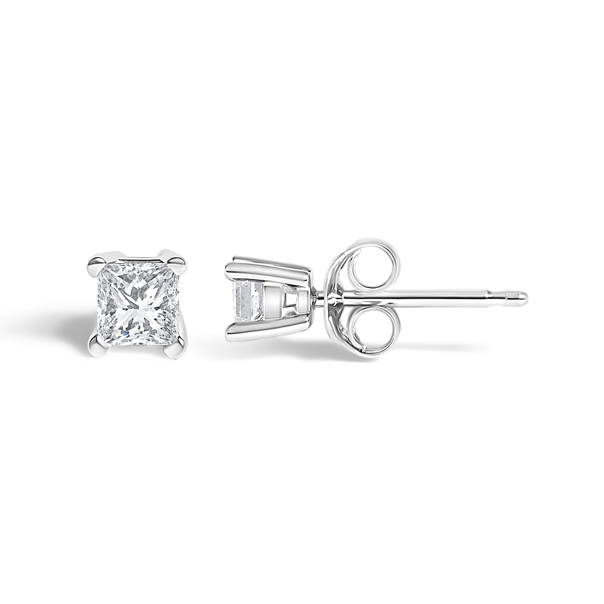 Timeless Elegance in .925 Sterling Silver Stud Earrings