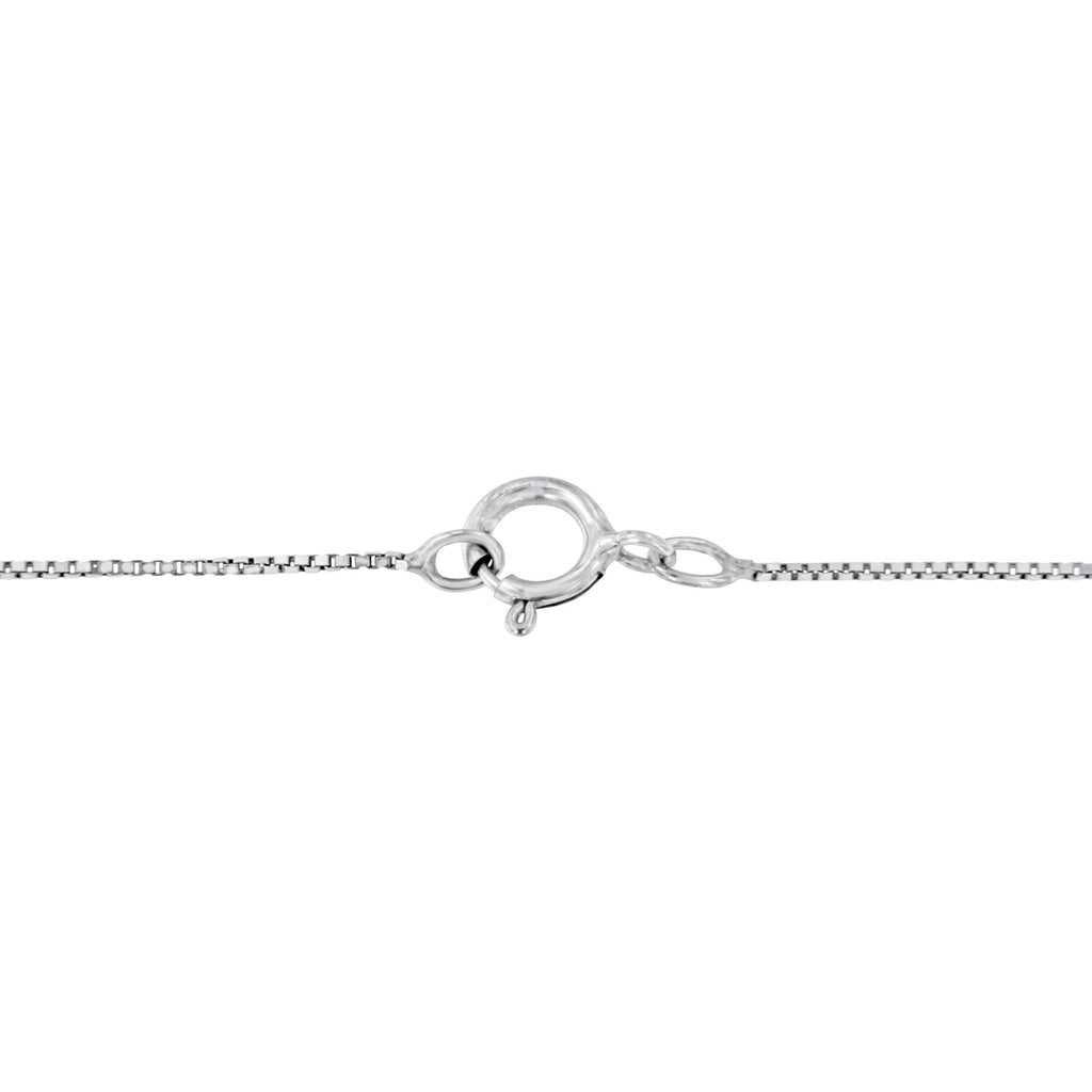 Two Tone .925 Sterling Silver 1/5 cttw Diamond Mom and Heart Pendant Necklace (H-I, I1-I2)