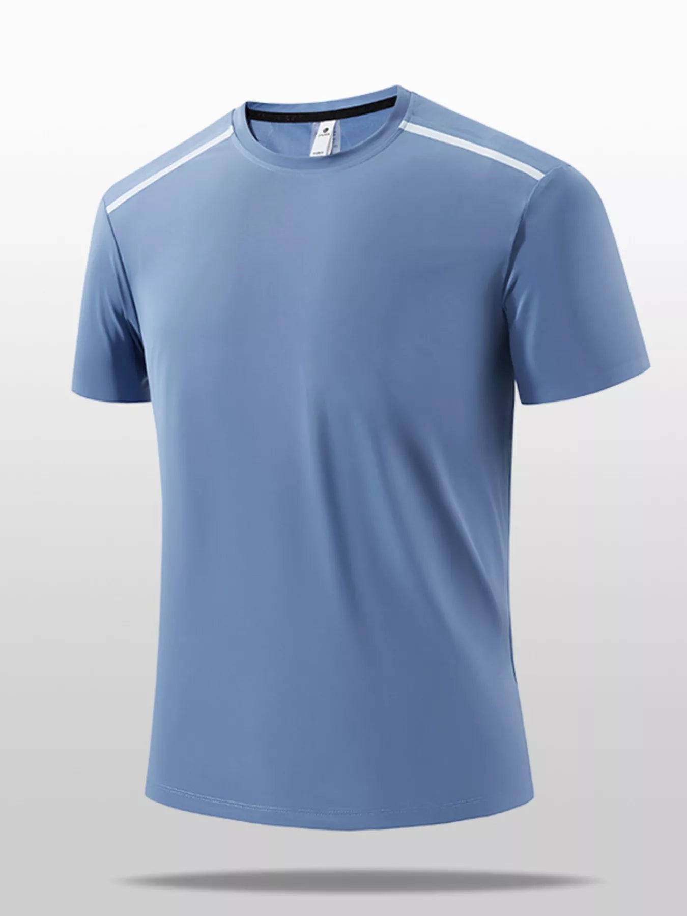 Men's dusty blue Breathable Lightweight Active T-Shirt