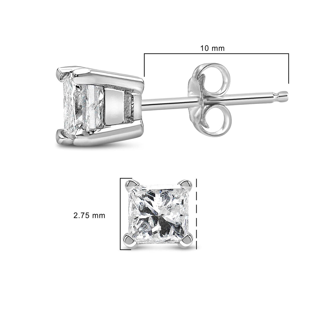 Timeless Elegance in .925 Sterling Silver Stud Earrings
