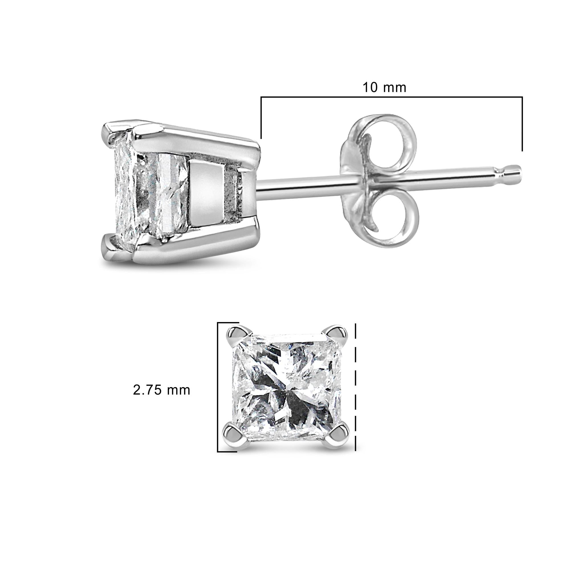 Timeless Elegance in .925 Sterling Silver Stud Earrings