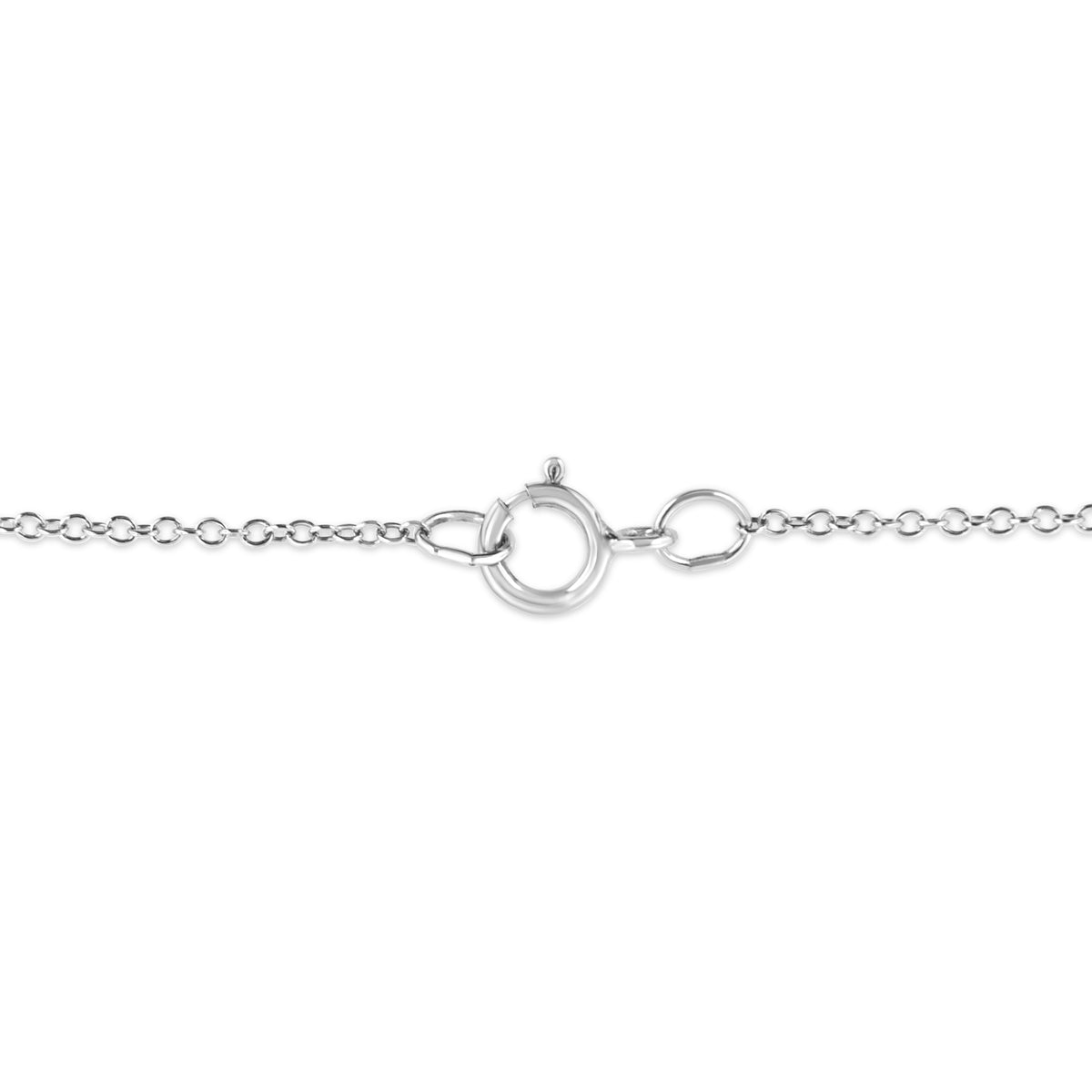 .925 Sterling Silver Prong-Set Diamond Accent Starfish Pendant Necklace (I-J Color, I1-I2 Clarity) - Size 18in