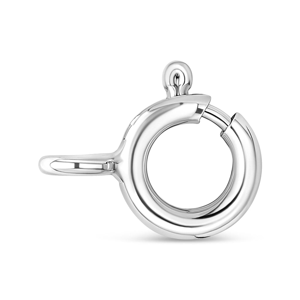 .925 Sterling Silver 1/5 Cttw White and Black Diamond Beagle Dog Medallion and Charm 18in Pendant Necklace (I-J Color, I2-I3 Clarity)