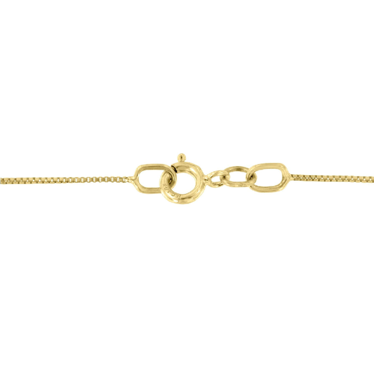 Espira 10K Yellow Gold .03 Cttw Diamond-Accented Round-Cut Diamond Swirl Open Heart 18in Pendant Necklace (I-J Color, I2-I3 Clarity)