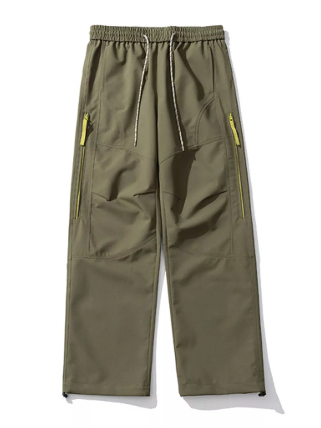 Moss colored Men's Trailblazers (Hiking) Drawstring Wide Leg Pants