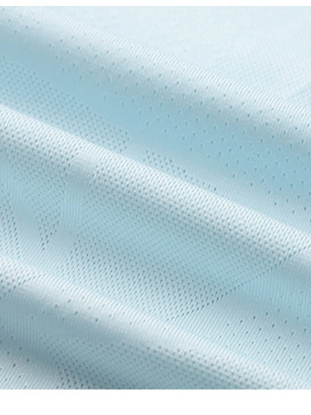 Men's Breathable Lightweight Active T-Shirt detail fabric view