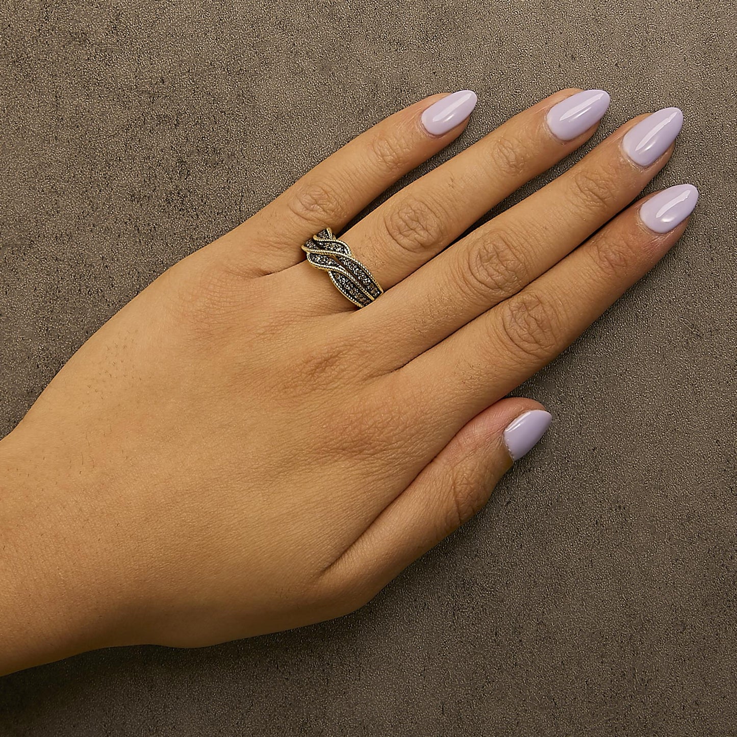 Unveiling Antiquity's Allure:Timeless Charm .925 Sterling Silver Diamond Ring's