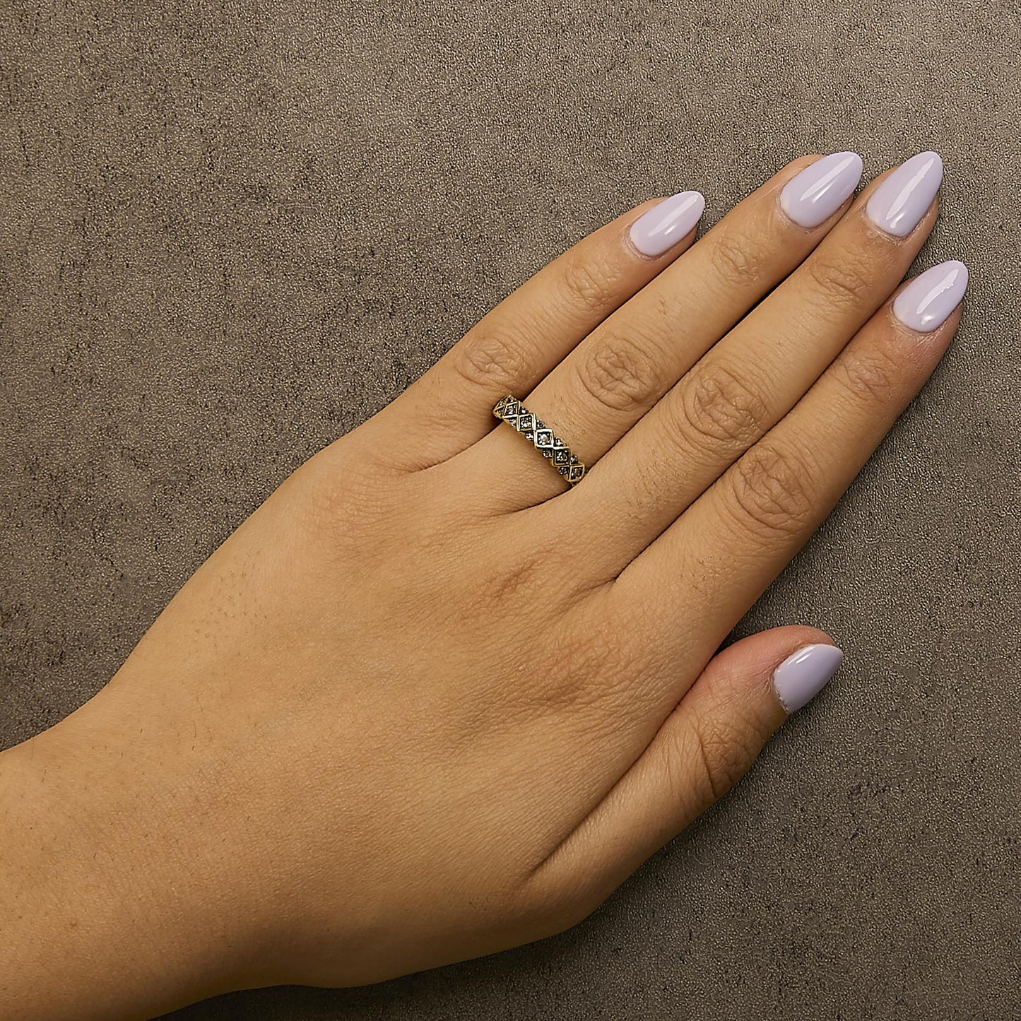Radiant Allure: Exquisite .925 Sterling Silver Ring