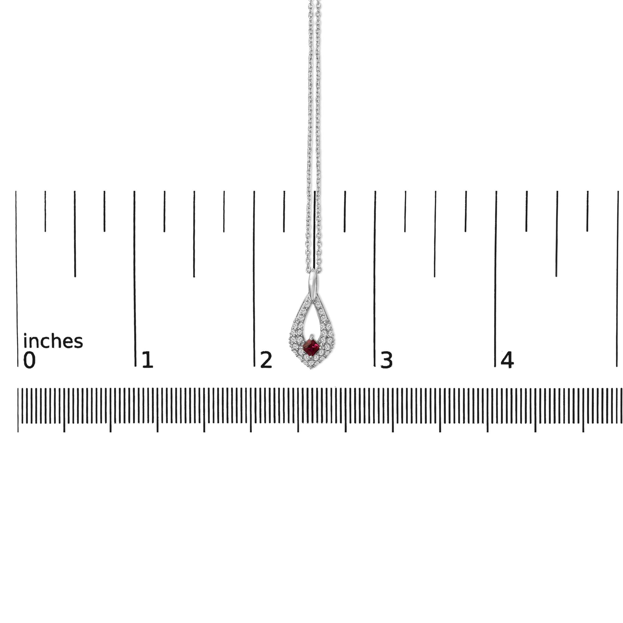 Elevate Your Elegance with .925 Sterling Silver Ruby Masterpiece