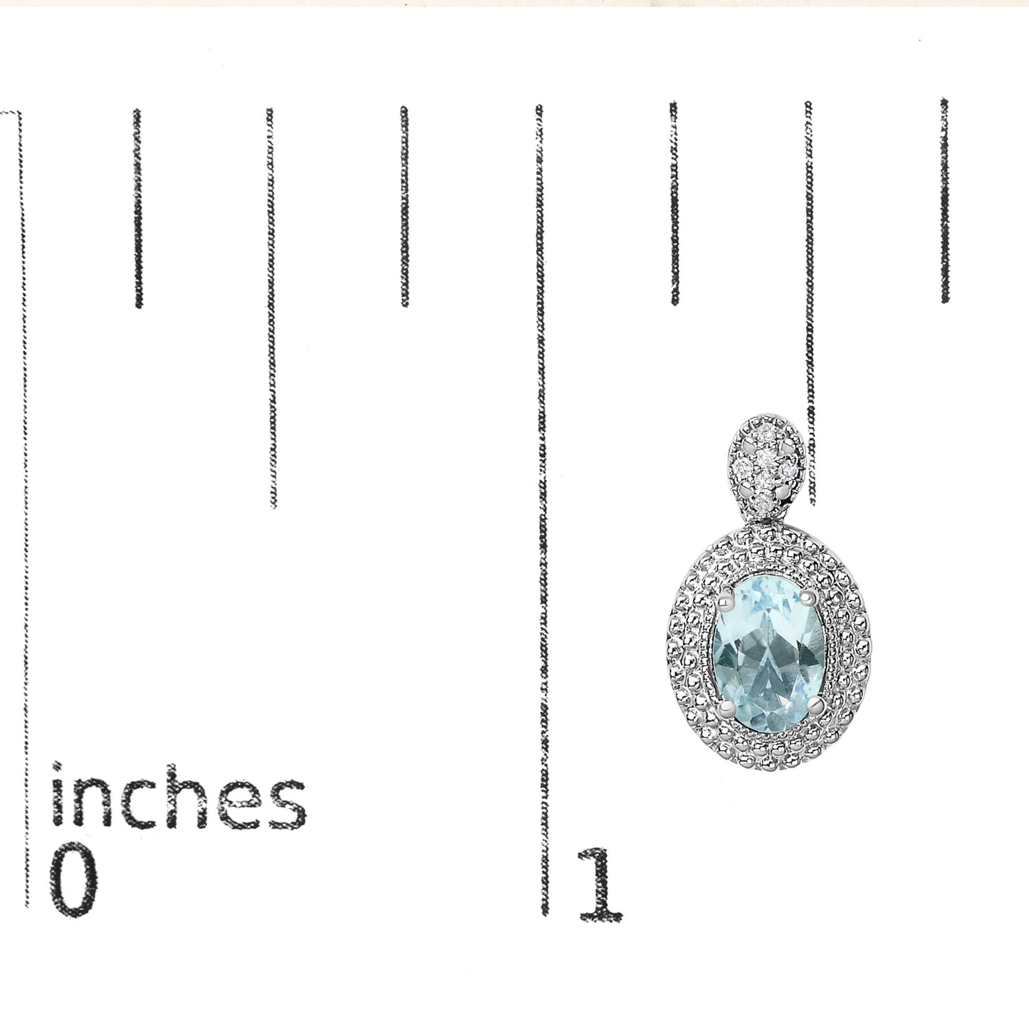 Elevate Your Style with Rhodium-Plated Sterling Silver Blue Topaz Earrings