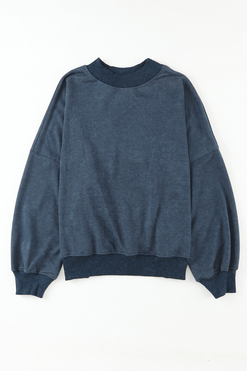 Blue sweatshirt on a white background