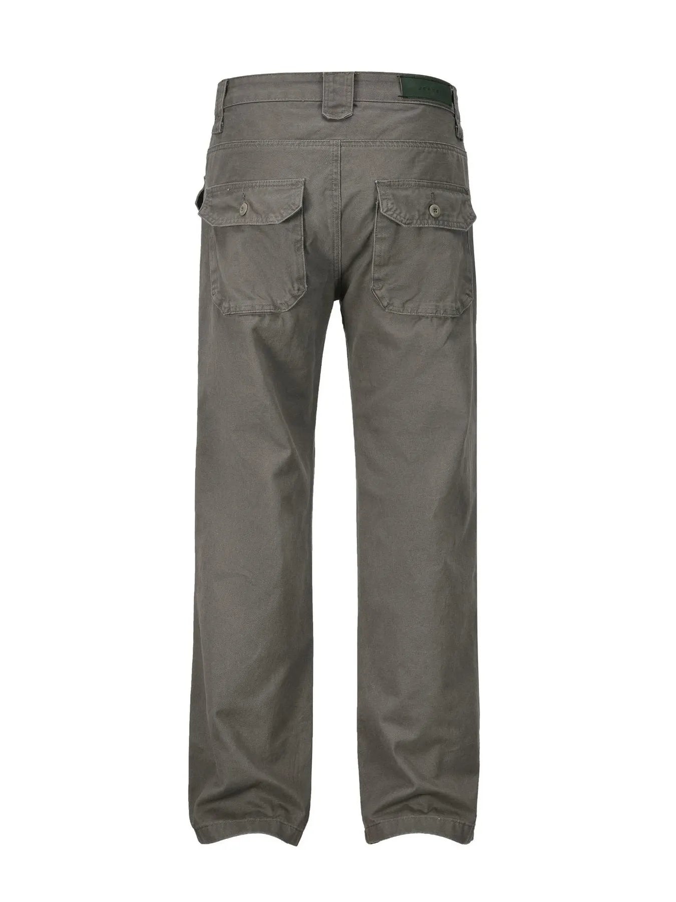 Men's Versatile Loose Fit Cargo Jeans back view