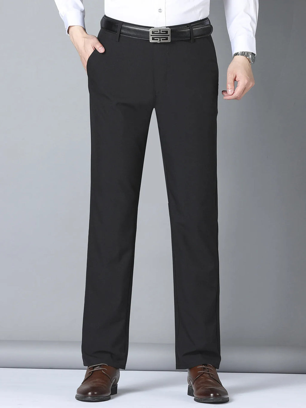 Men's Professional Comfort black Trousers